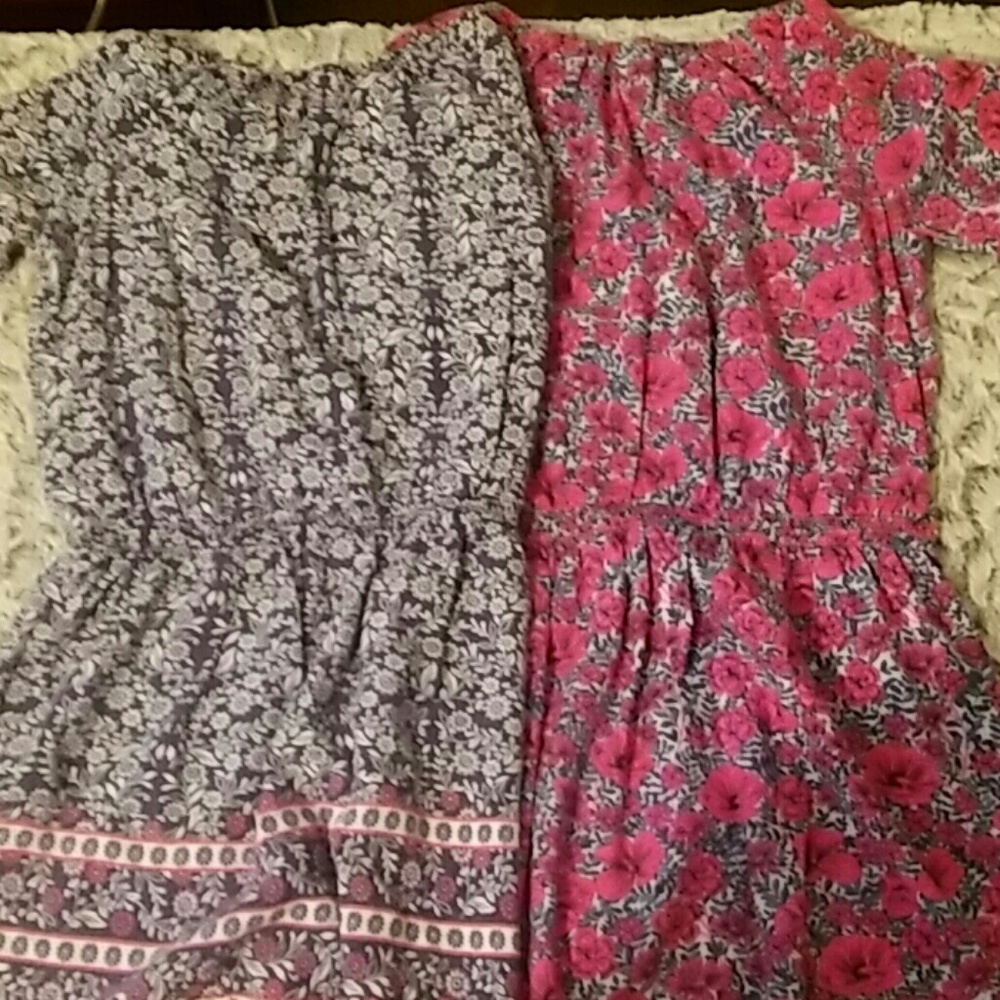 2 Oshkosh girls summer dress. Size 7